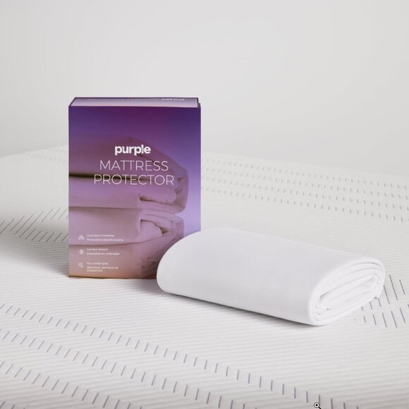 Purple Mattress Protector (New) - California King - Picture 2 of 6